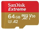 SanDisk Extreme micro SDXC 64GB V30 U3 170/80 MB/s