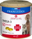 Francodex Omega-3 kapsuly protizápalové pre psov a mačky 60 kapsúl