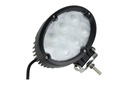 LED pracovná lampa, oválna, hrubá, 60W LED