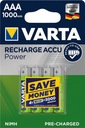 Batéria 4ks AAA R03 1000mAh Varta ready2Use B4