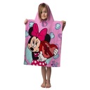 Bavlnený pončo uterák s kapucňou 50x115 Minnie Mouse