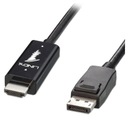 HDMI KÁBEL ADAPTÉRU DISPLAYPORT LINDY 41487 3m