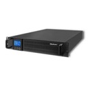 Qoltec UPS RACK 2KVA 1600W LCD núdzový zdroj