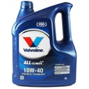 VALVOLINE ALL CLIMATE MOTOROVÝ OLEJ 10W40 4L