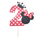 Disney Minnie Mouse Party papierová dekorácia banneru č