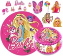 SET BARBIE TORTY + POSTAVY + TEXT