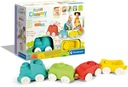 CLEMMY SOFT SENSORY TRAIN CLEMENTONI BLOCKS