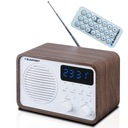 Prenosné retro rádio Bluetooth USB FM BLAUPUNKT