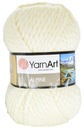 YarnArt Alpine color 333 Ecru 150 gramov