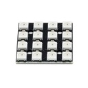 16 LED 4x4 WS2812B 5050 RGB matricový modul