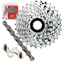 Sram PG-850 8-rýchlostná kazeta, 11-30 + reťaz Sram PC 830, 114 článkov