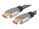 LANBERG HDMI M/M v2.1 kábel 1m 8K 60Hz čierny