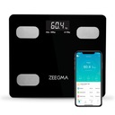 Analytická kúpeľňová váha BMI 17v1 BLACK LCD SMART 200kg ZEEGMA