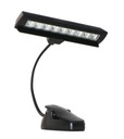 Stojanová lampa na hudbu - 9x LED - batérie / USB