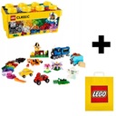 LEGO CLASSIC CREATIVE BLOCKS VEĽKÁ BOX 10696 + TAŠKA DARČEKOVÁ SADA