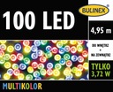 Energeticky úsporné Bulinex 100LED viacfarebné LED svietidlá, dĺžka 4,95 m