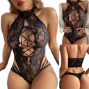 SEXY KOMPLET ČIPKOVANÁ EROTICKÁ PÁDLO SEXY BODY ČIPKOVANÝ TOP SET