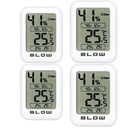 4X METEOROLOGICKÁ STANICA SADA MAGNETOV NA POČASIE PRIESTOROVÝ TEPLOMER MINI HYGROMETER