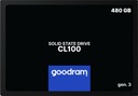 SSD GOODRAM CL100 Gen. 3 480 GB SATA III 2.5 MALOOBCHOD