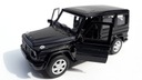 Mercedes-Benz triedy G Black Metal WELLY 1:34