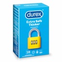 Hrubé kondómy Durex Extra Safe