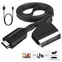 KONVERTOROVÝ Adaptérový KÁBEL zo Scarty na HDMI 1M