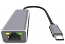 USB-C LAN ETHERNET RJ45 GIGABITOVÝ ADAPTÉR 1000 Mb/s