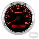 Tachometer 85mm RPM 0-3000RPM Farebný