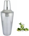 STEEL BARTENDER COCKTAIL SHAKER NA NÁPOJE 750ML