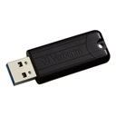 Verbatim PinStripe 256 GB USB 3.0 Pendrive Black