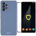 MATNÉ silikónové puzdro pre GALAXY A53 5G + sklo