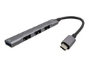 I-TEC USB-C kovový HUB 1x USB 3.0 3x USB 2.0