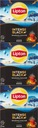 Čierny čaj vo vrecúškach Lipton Intense Black 92 ks x3