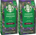 STARBUCKS Espresso Dark Roast zrnková káva 200g x2