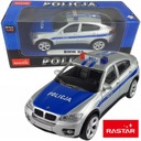 RASTAR KOVOVÝ MODEL AUTA BMW X6 1:43 Polícia