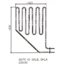 Saunový ohrievač pre kachle SEPC 10 - 2,5 kW