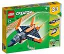 LEGO 31126 CREATOR P8 Supersonic Jet