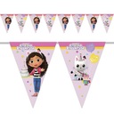 BANNER vlajky girlanda GABBYS DOLLHOUSE mačací domček