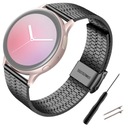 NÁRAMOK SMARTWATCH NÁRAMOK 20MM ČIERNA OCEL PREM.