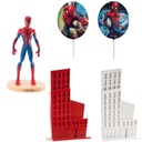 SADA CAKE dekorácií topper figúrky SPIDER MAN