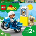 LEGO Duplo Town. Policajná motorka