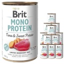 BRIT Mono Protein 12x400g TUŇAK & SLADKÉ ZEMIAKY pes