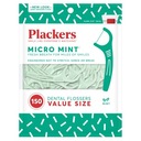 Plackers Micro Mint 150 ks - Zubná niť