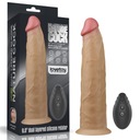 Silikónový análny penis s prísavkou 23cm