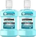 2 x LISTERINE COOL MINT ZERO ALCOHOL FREE 1L