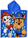 PAW PATROL CHASE pončo pončo uterák 55X110