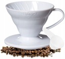 HARIO V60-02 KERAMICKÝ ODKAPAČ BIELY VDC-01W