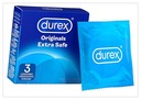 BEZPEČNÉ KONDÓMY MAXIMÁLNA OCHRANA 3 DUREX EXTRA