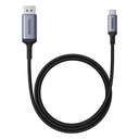 BASEUS JEDNOSMERNÝ KÁBEL USB C / Displayport 8K 60Hz KÁBEL 1,5 m