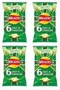 4x 150 g WALKERS (LAY'S) chrumky so soľou a octom UK